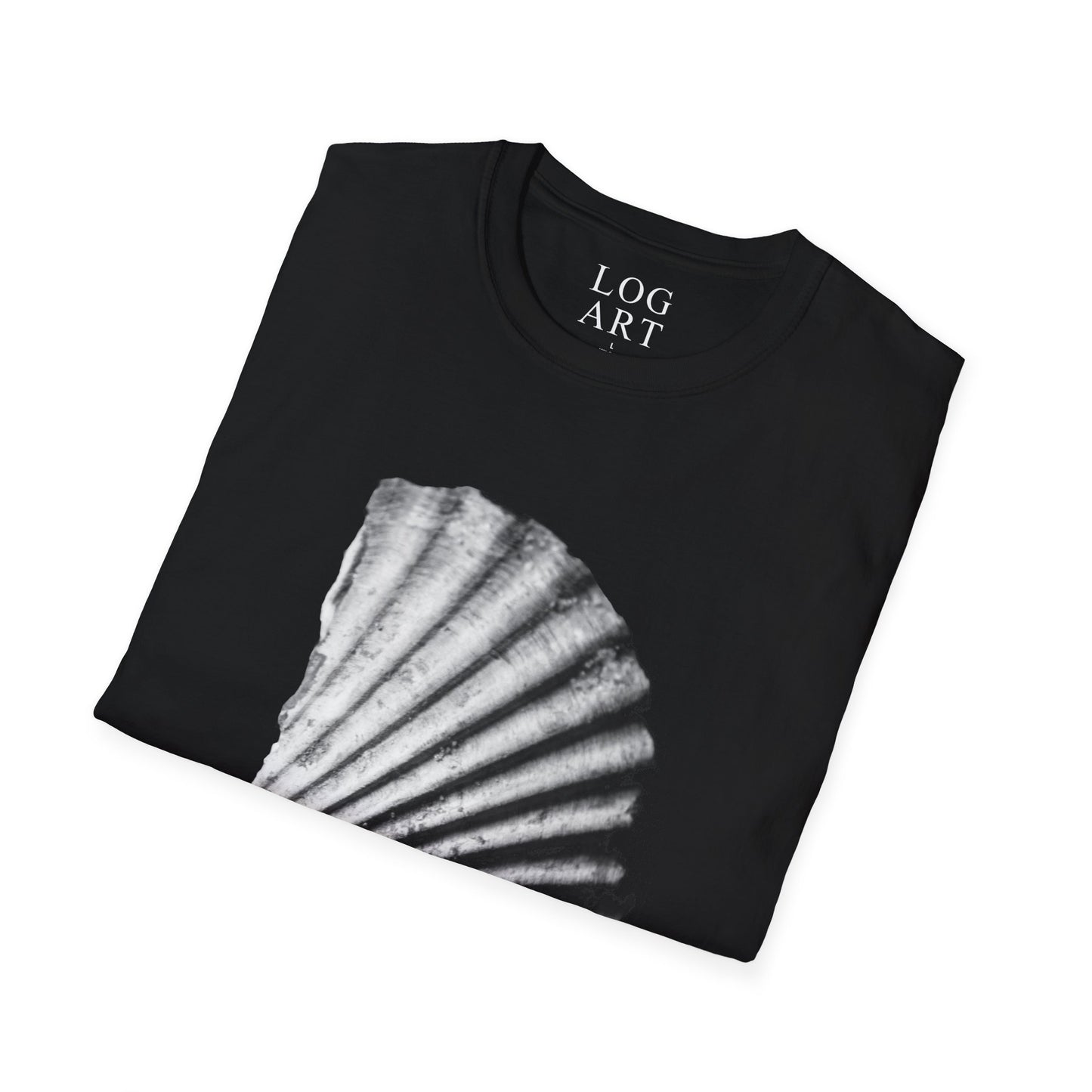black & white shell tee
