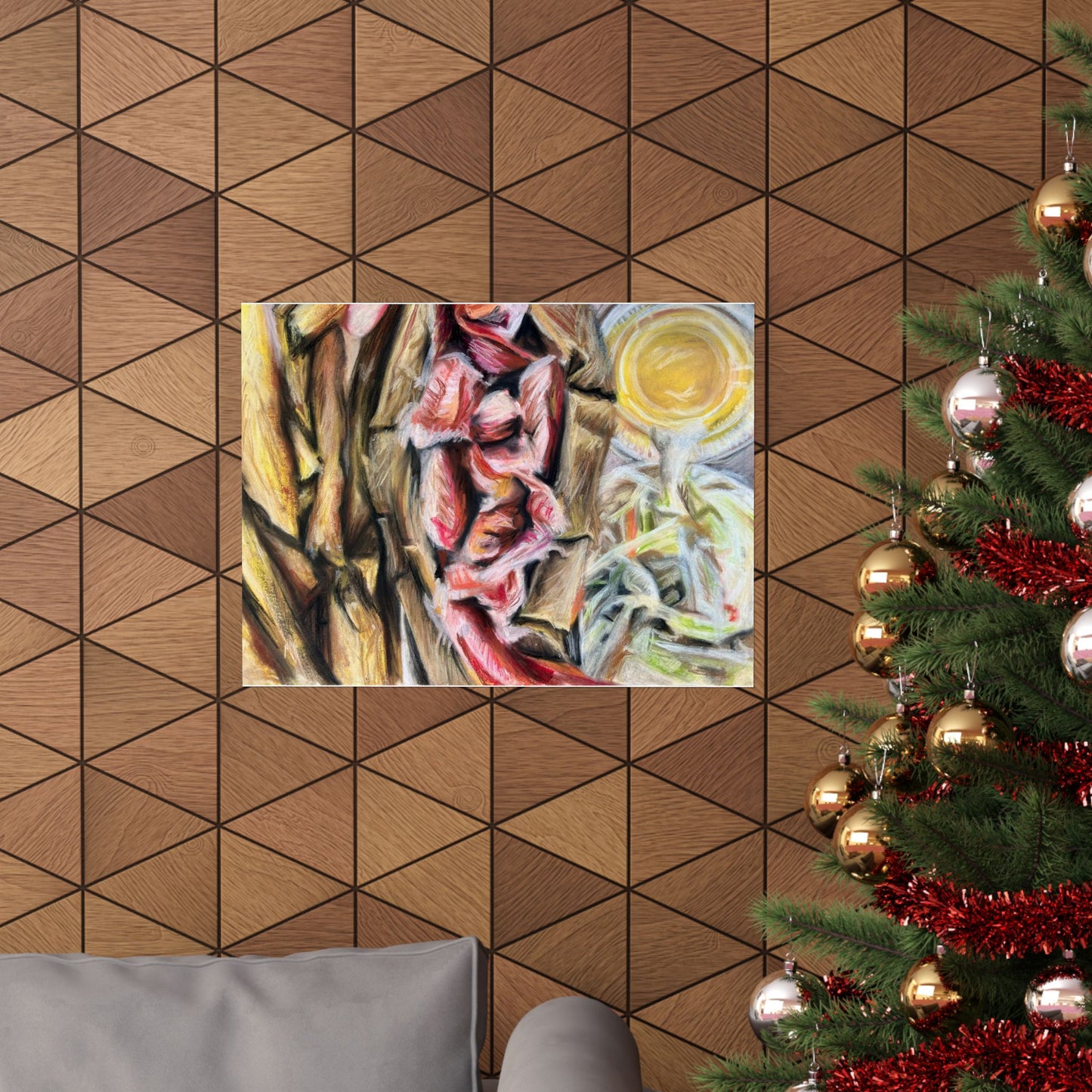 lobster roll art poster