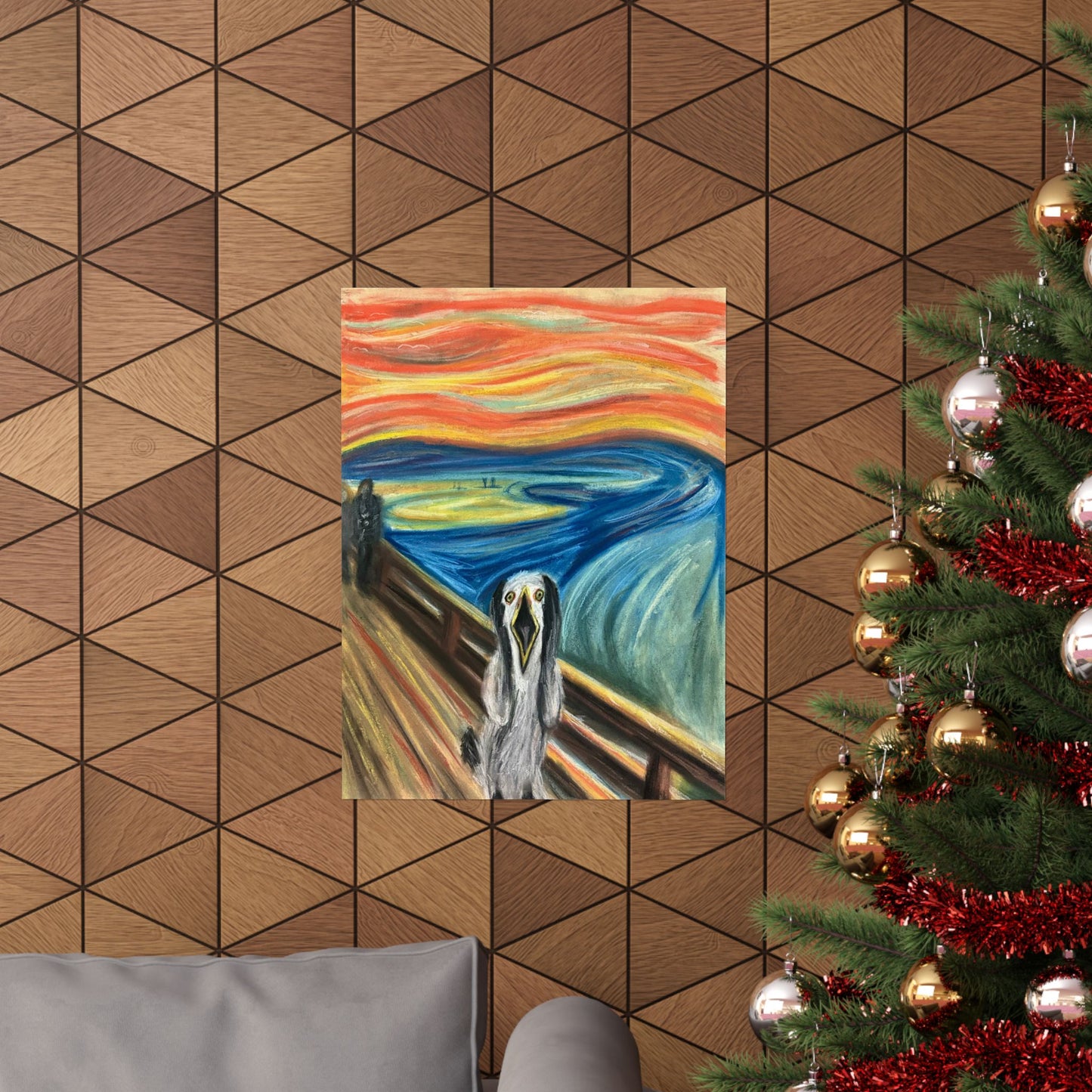 the scream seagull poster