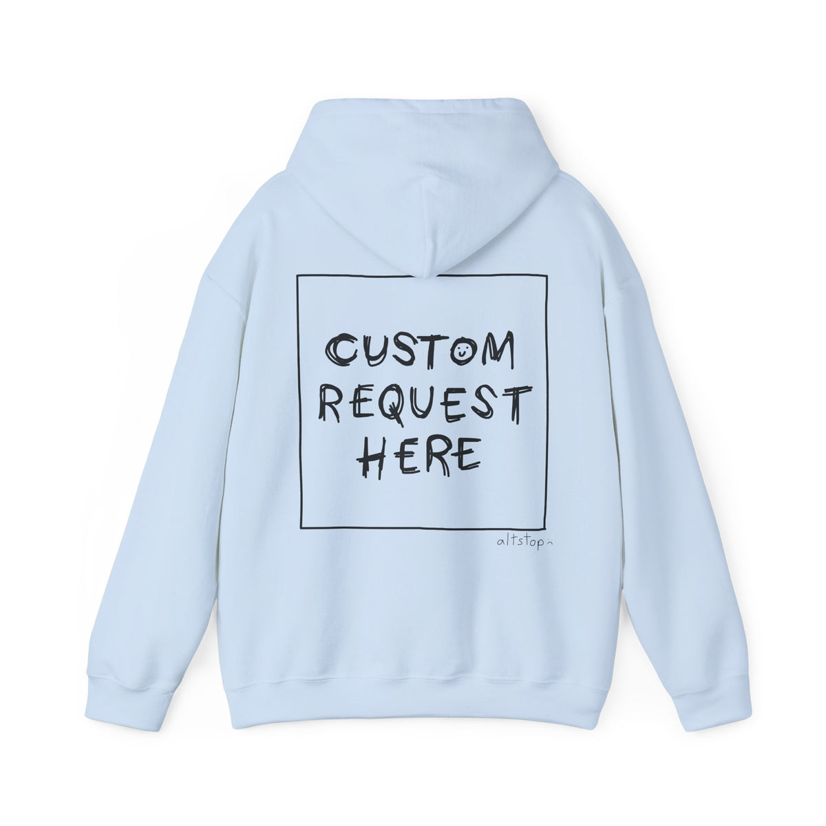 classic altstop hoodie / custom request hoodie :(