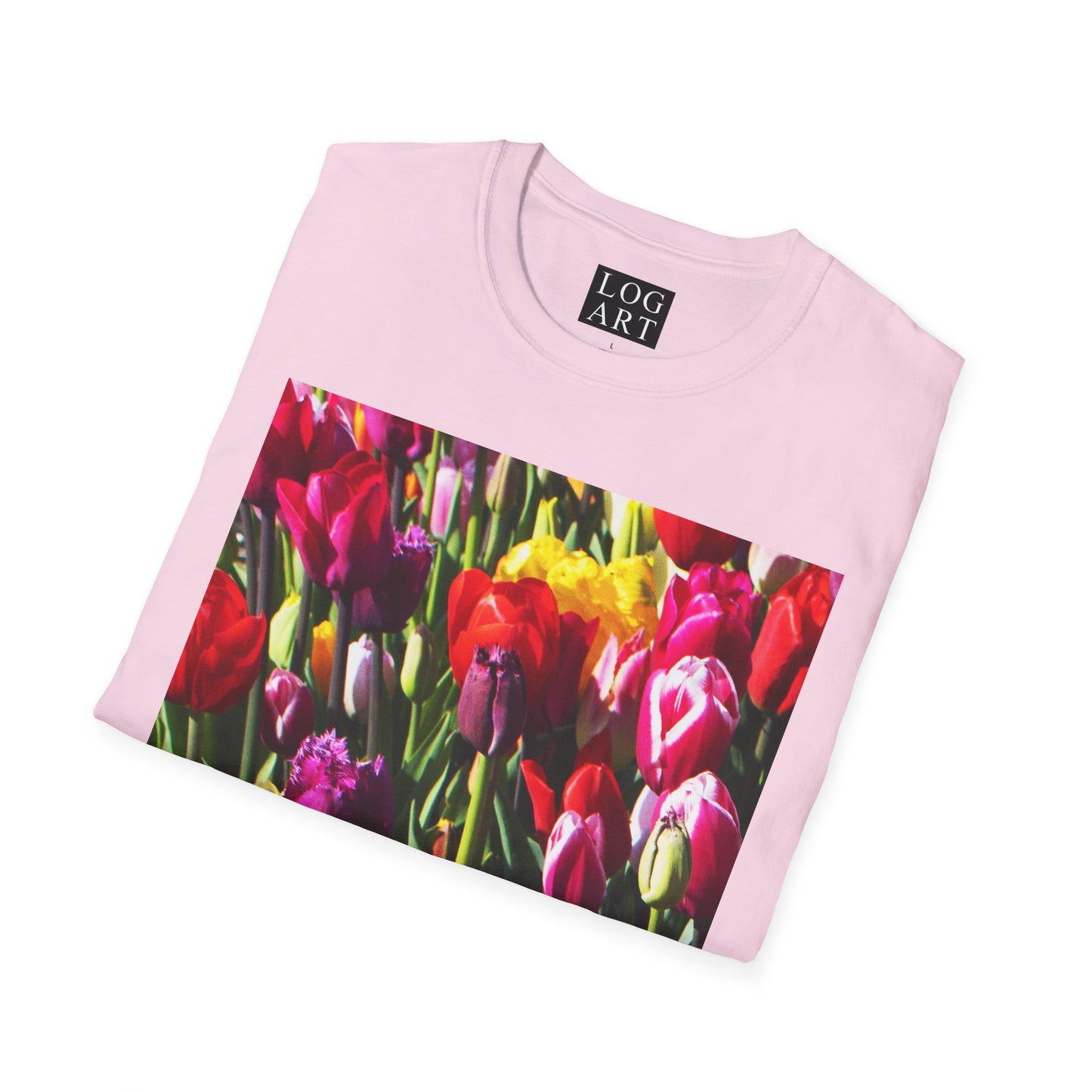 tulips photo tee