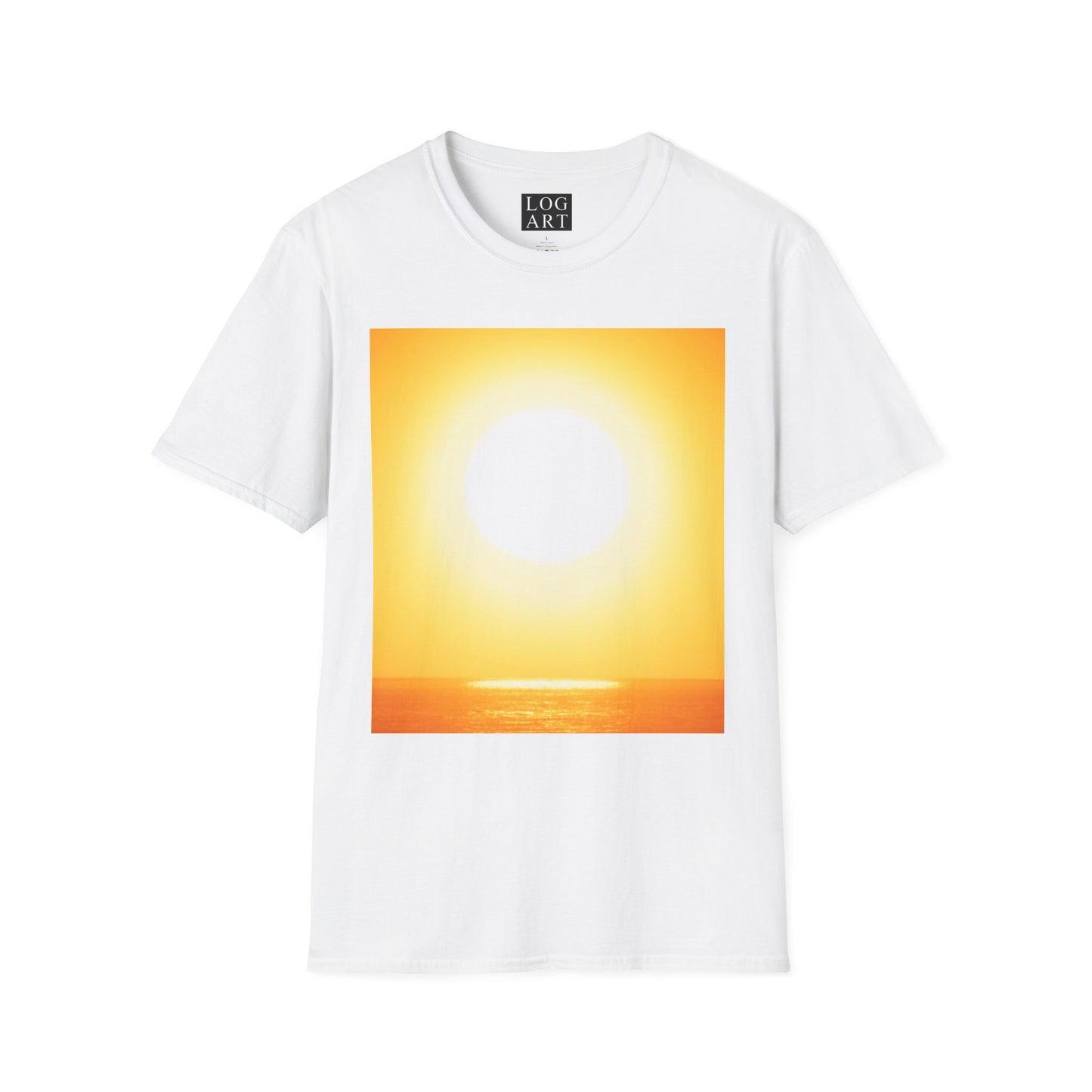 sunset seascape photo tee