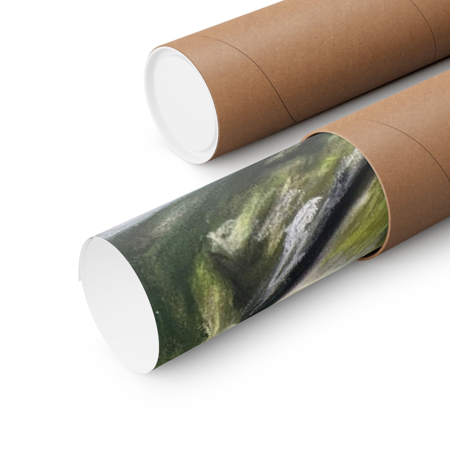 melting jellyfish art poster