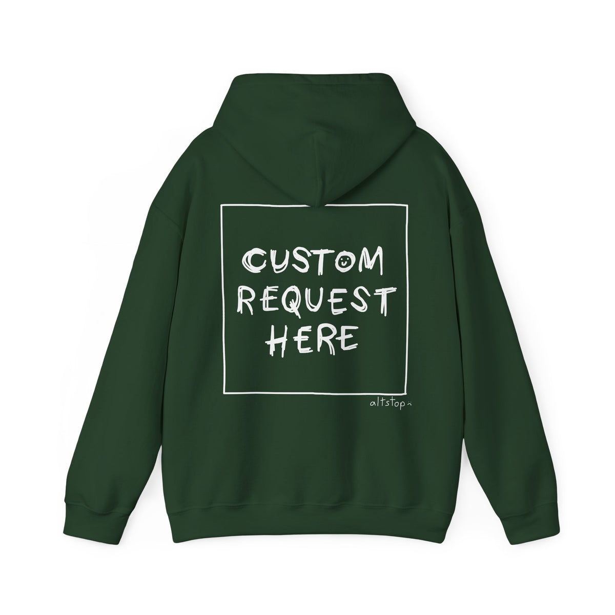 classic altstop hoodie / custom request hoodie :(