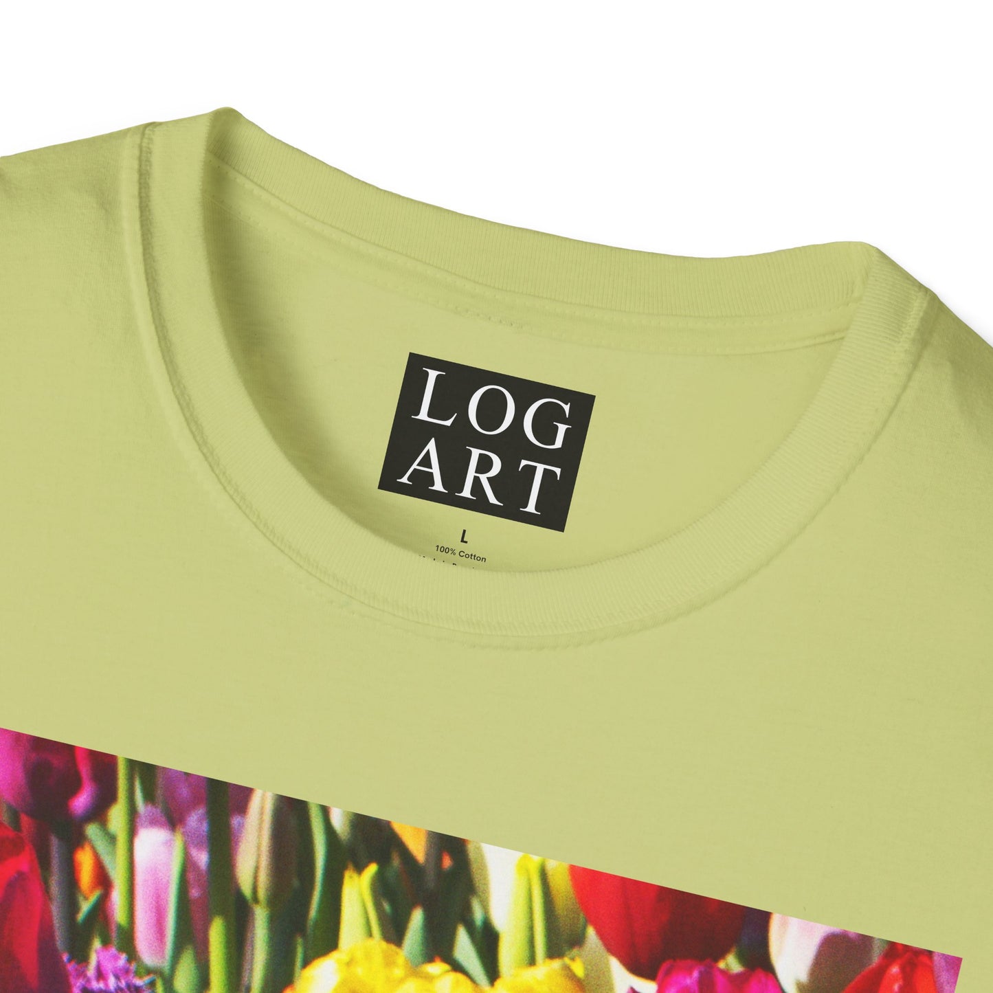 tulips photo tee