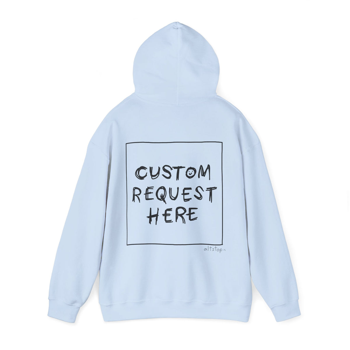 classic altstop hoodie / custom request hoodie :(