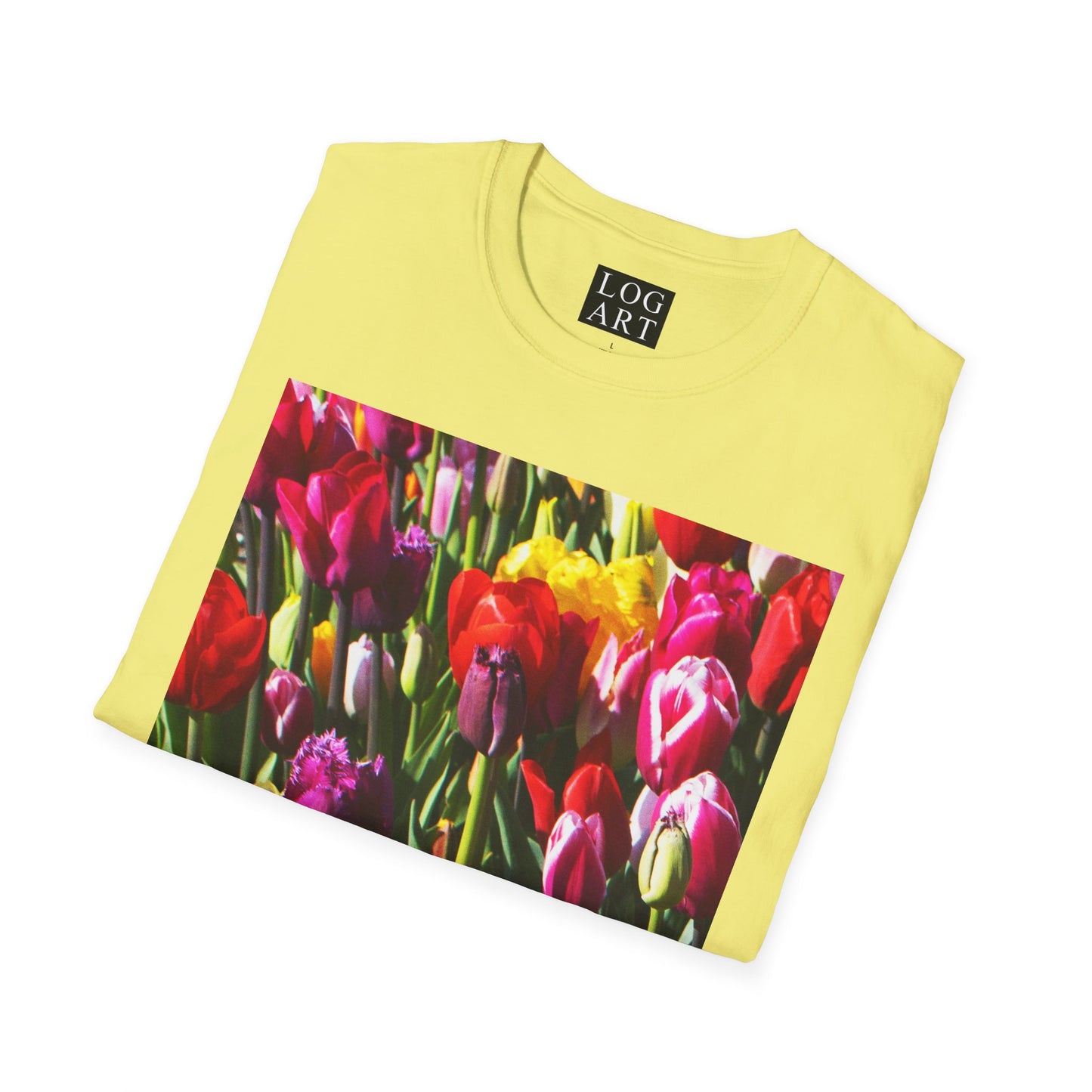tulips photo tee