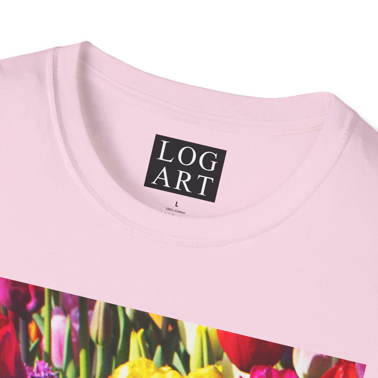 tulips photo tee