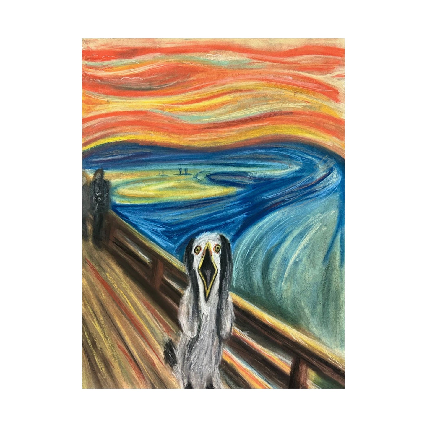 the scream seagull poster