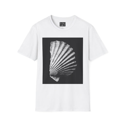 black & white shell tee