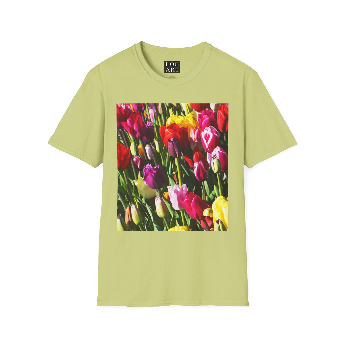 tulips photo tee