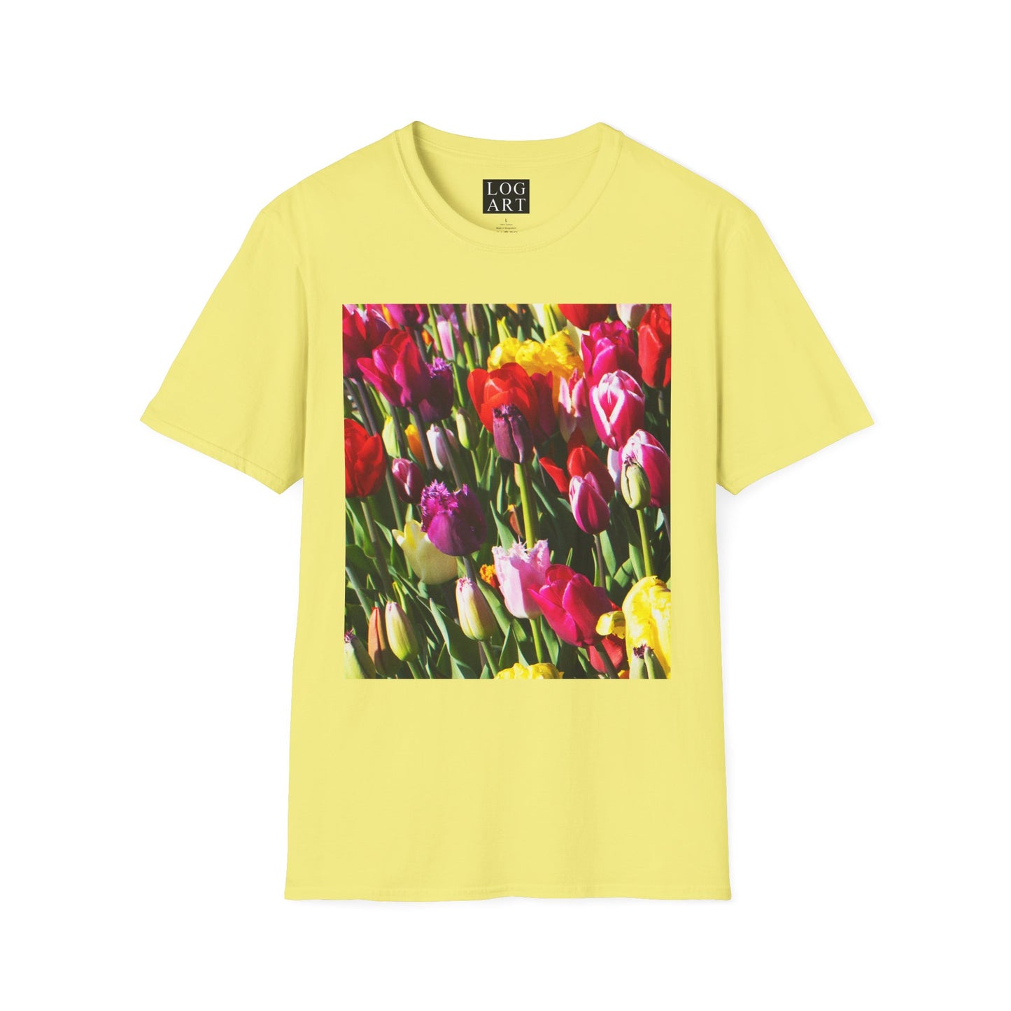 tulips photo tee