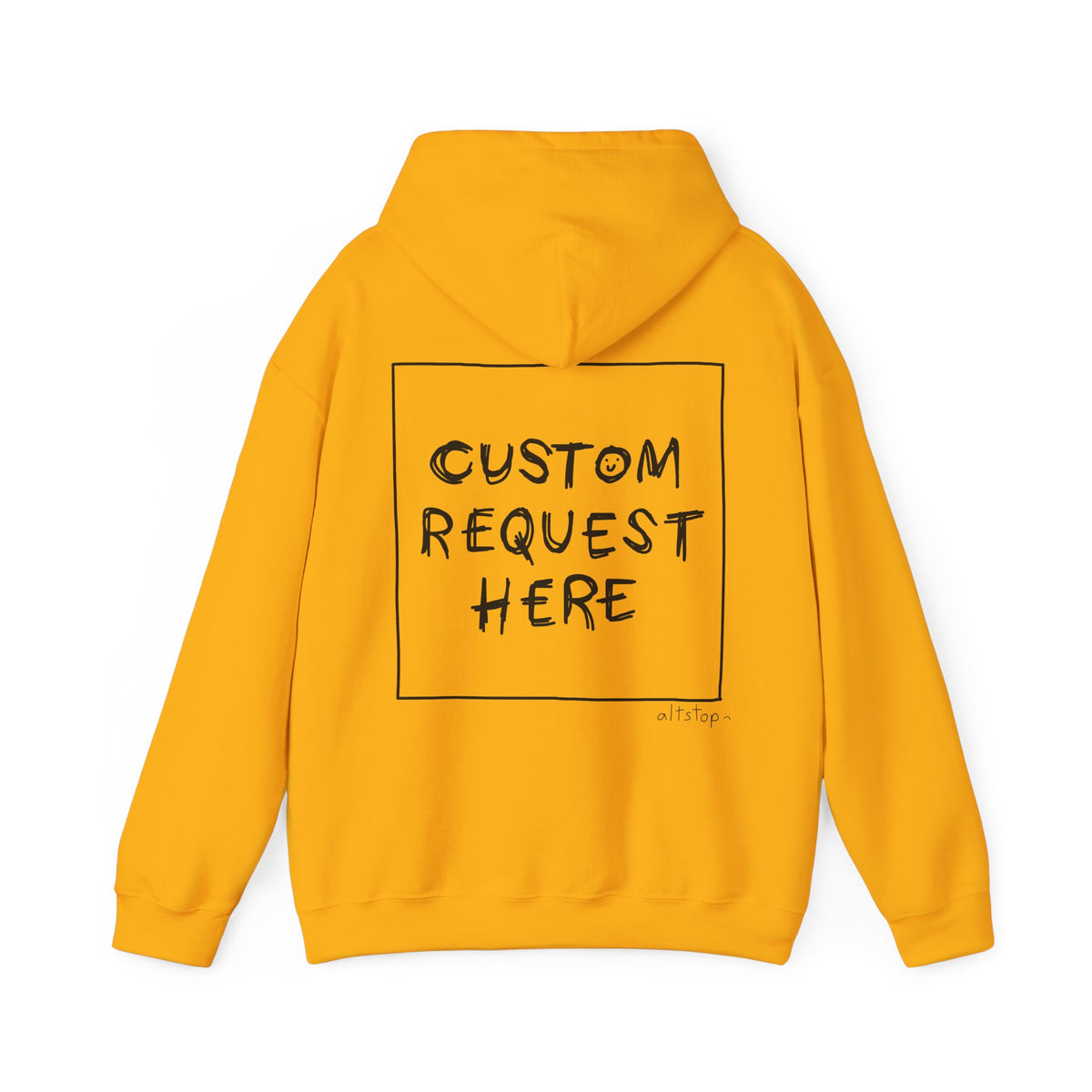 classic altstop hoodie / custom request hoodie :(