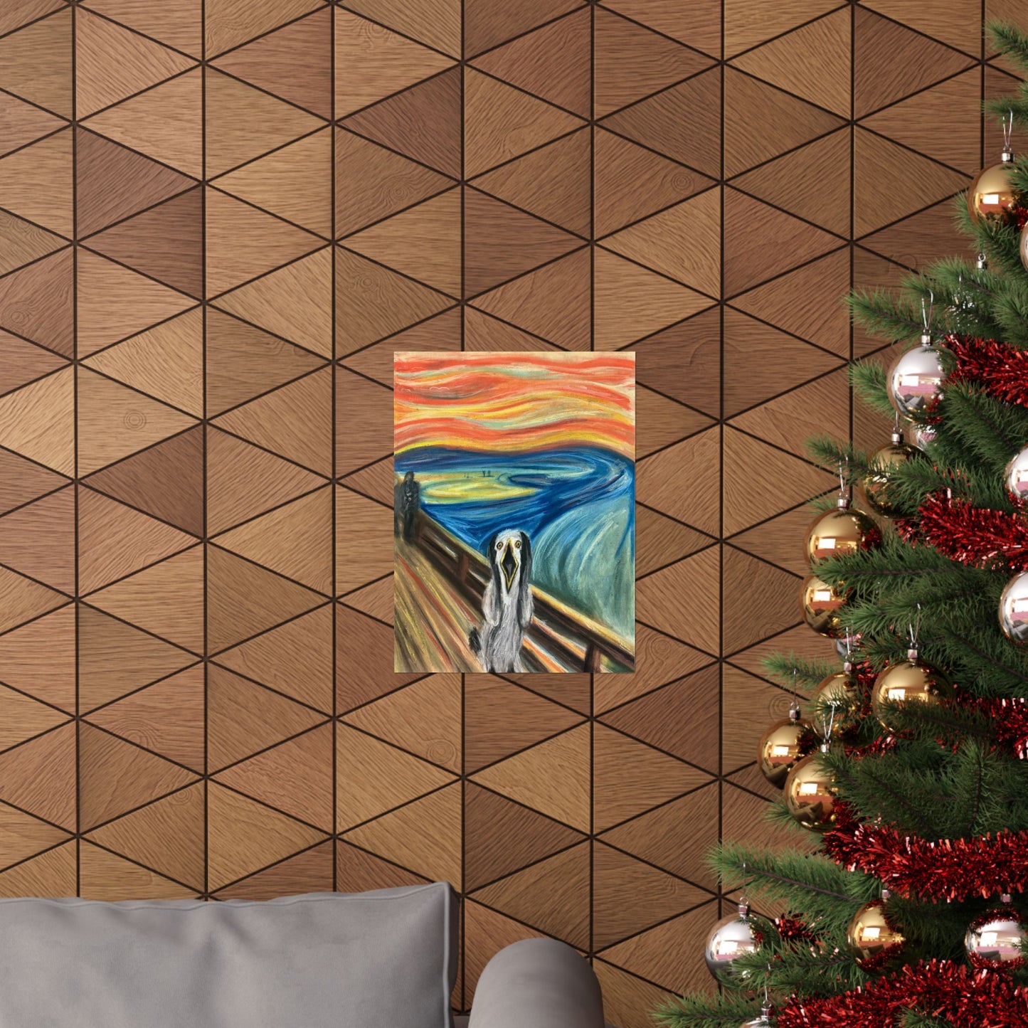 the scream seagull poster
