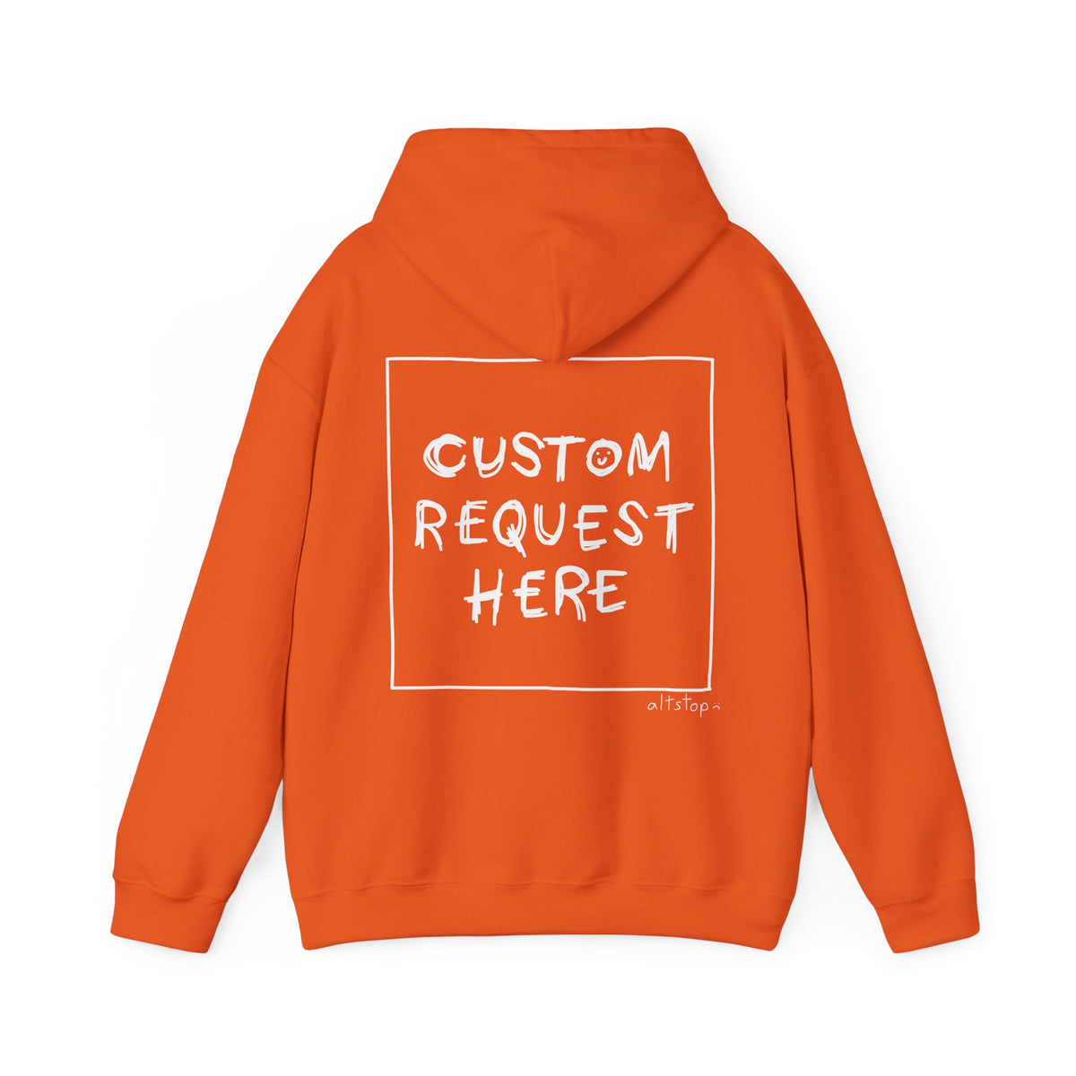 classic altstop hoodie / custom request hoodie :(