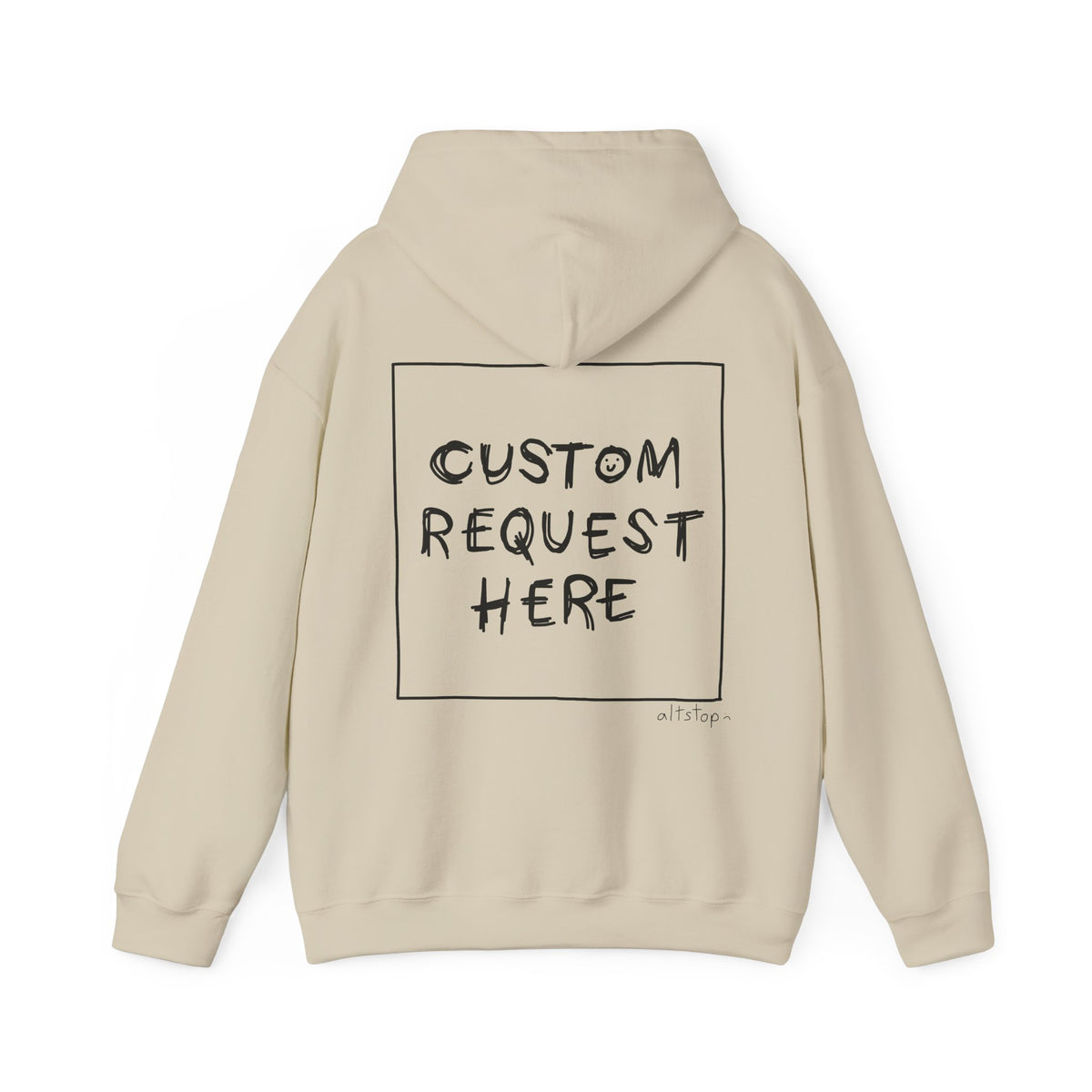 classic altstop hoodie / custom request hoodie :(