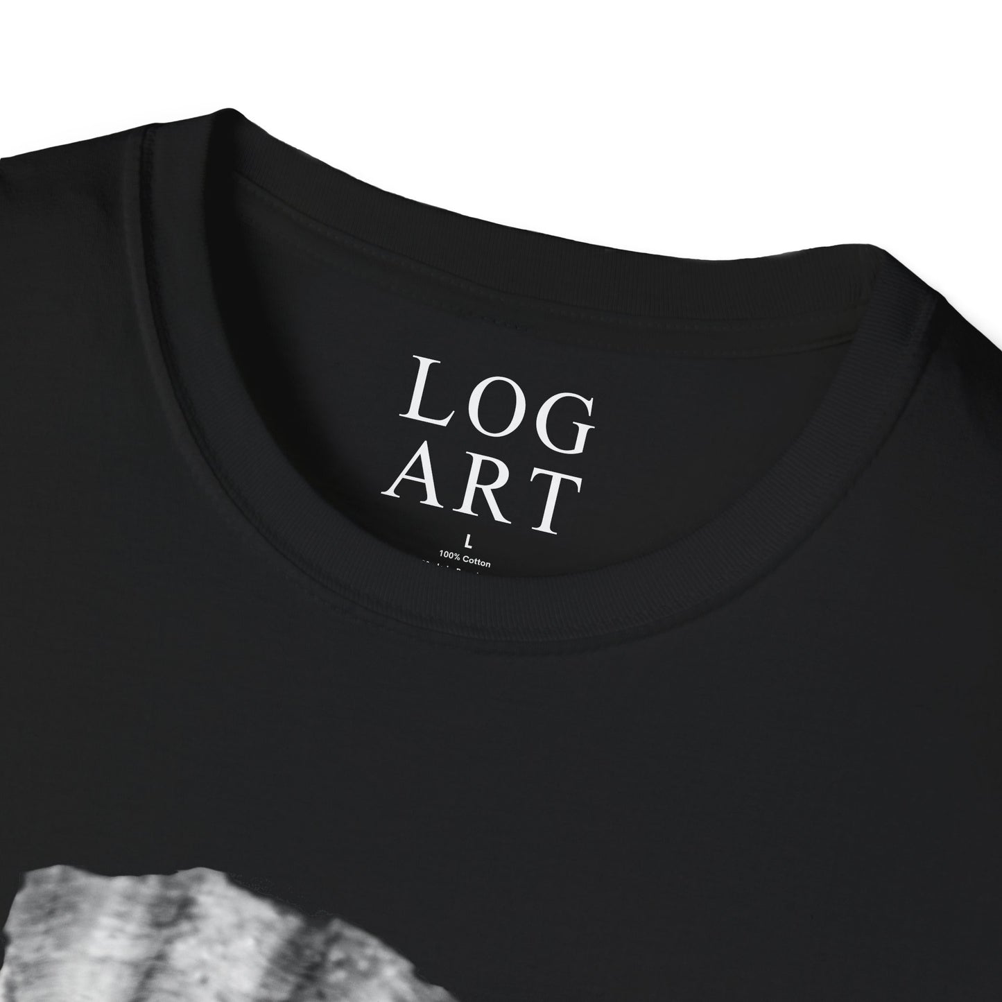 black & white shell tee
