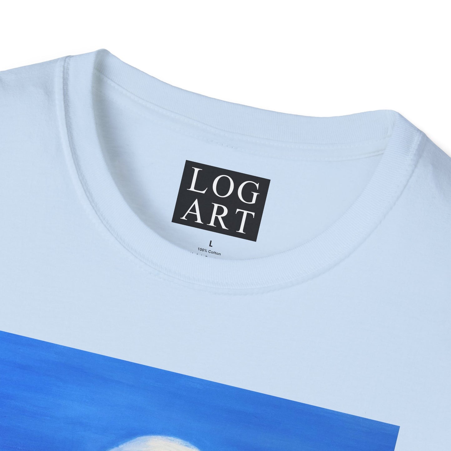 egret portrait tee