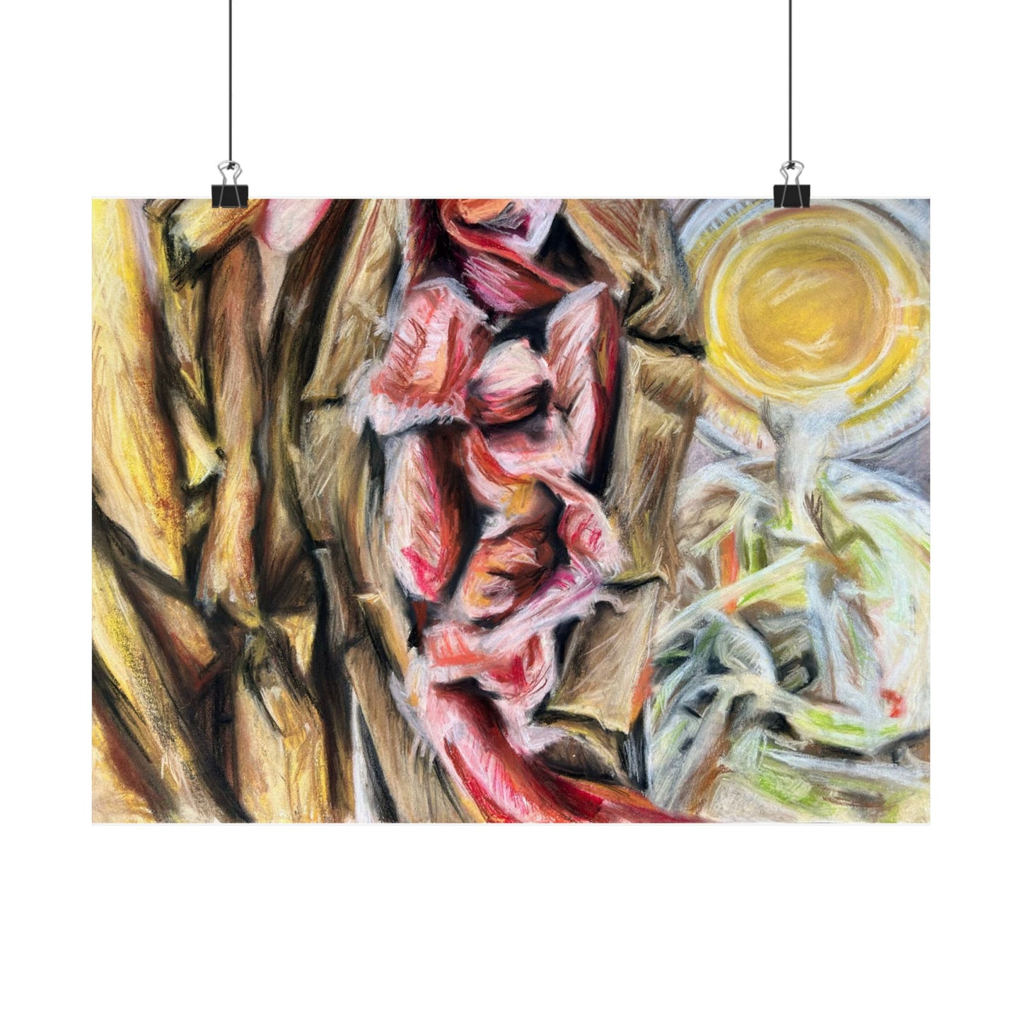 lobster roll art poster