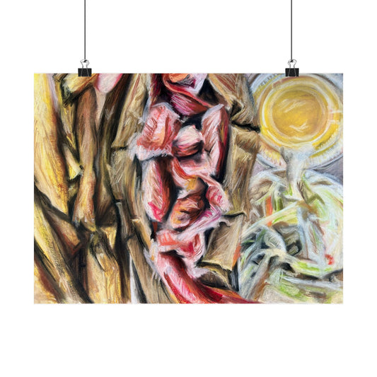 lobster roll art poster