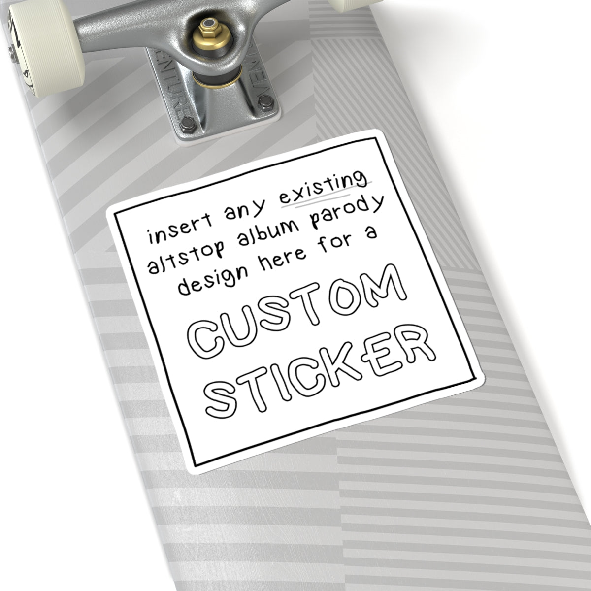 custom sticker (for existing altstop designs)
