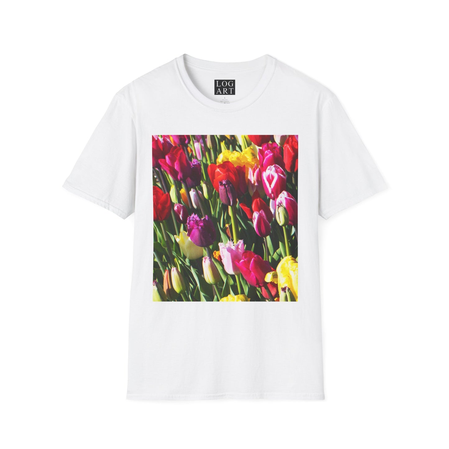 tulips photo tee