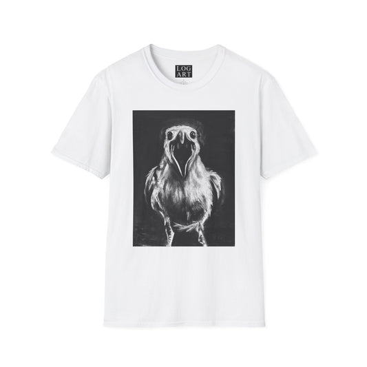 seagull screaming into the void tee
