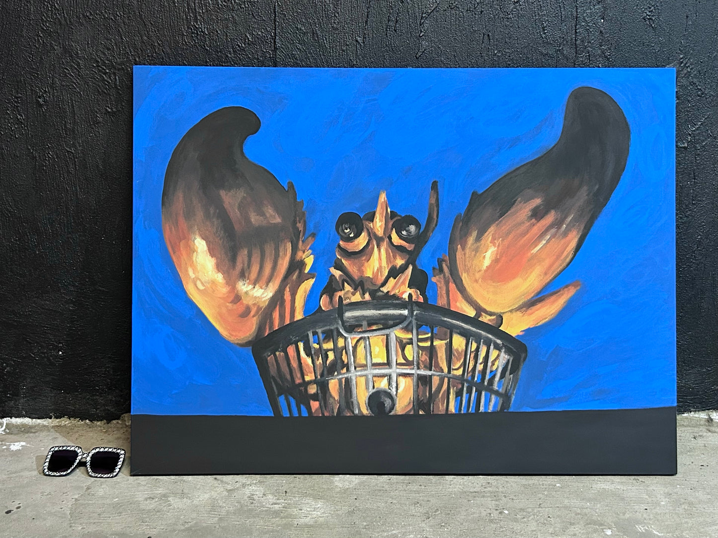 Chowder Pot III Lobster Painting