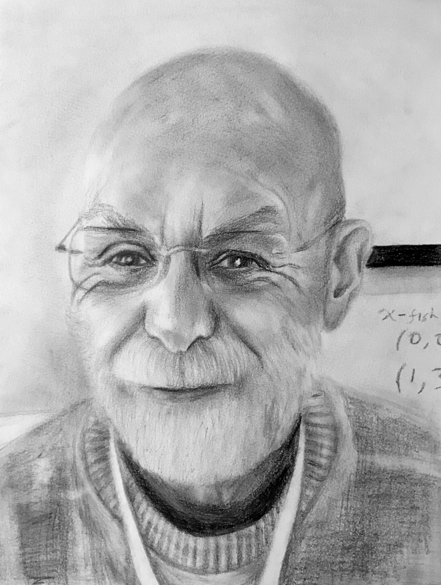 custom pencil portrait (commission)