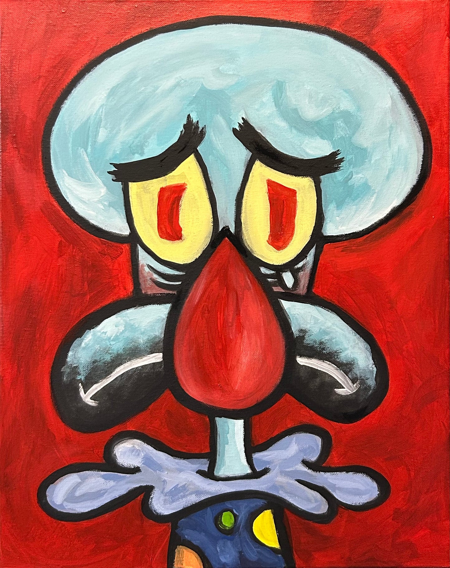 custom tv / movie painting (commission)